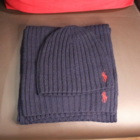 Polo Ralph Lauren Other - Polo Beanie and Scarf Combo
